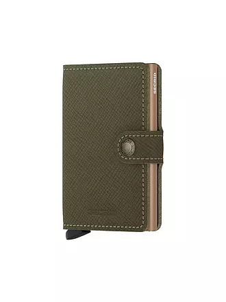 SECRID | Geldbörse - Miniwallet Saffiano Navy | olive