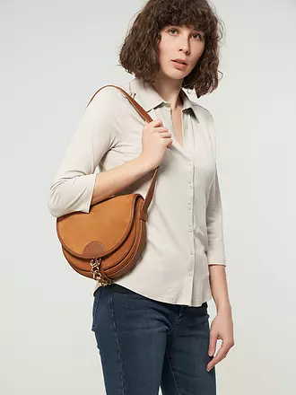 SEE BY CHLOE | Ledertasche - Schultertasche Mara | braun