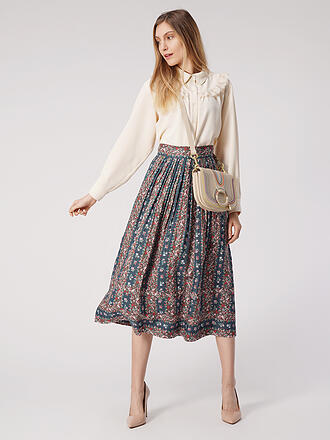 SEE BY CHLOE | Leinenrock | bunt