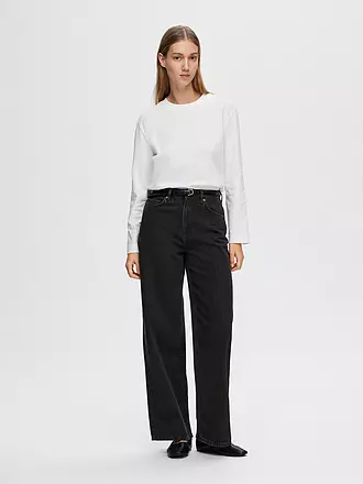 SELECTED FEMME | Langarmshirt SLFESSENTIAL | dunkelblau