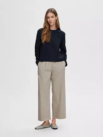 SELECTED FEMME | Langarmshirt SLFESSENTIAL | schwarz