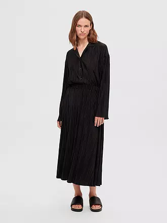 SELECTED FEMME | Plisseerock SLFSIMSA | schwarz