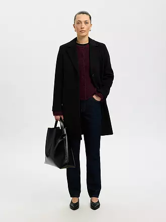 SELECTED FEMME | Strickjacke SLFLULU | dunkelrot