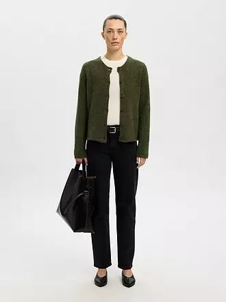 SELECTED FEMME | Strickjacke SLFLULU | dunkelrot