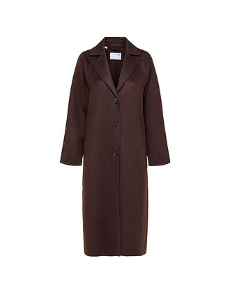 SELECTED FEMME | Wollmantel SLFNEW TAMA | braun