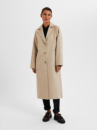 SELECTED FEMME | Wollmantel SLFNEW TAMA | braun