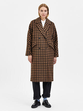SELECTED FEMME | Wollmantel SLFNEW | braun