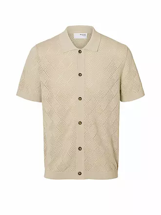 SELECTED | Hemd Regular Fit SLHARCO | beige