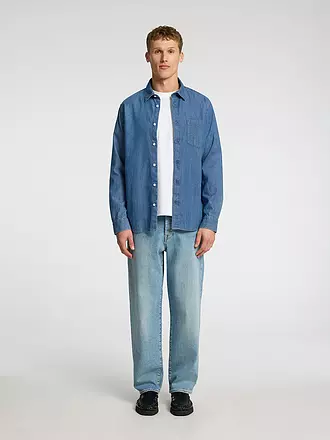 SELECTED | Jeanshemd SLHREGCARLO | blau