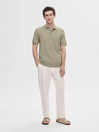 SELECTED | Poloshirt SLHBERG | grau