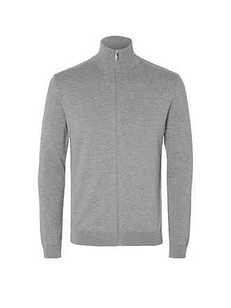 SELECTED | Strickjacke | grau