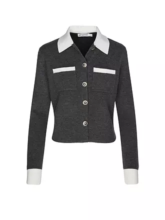 SELF-PORTRAIT | Strickjacke | grau