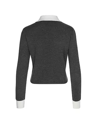 SELF-PORTRAIT | Strickjacke | grau