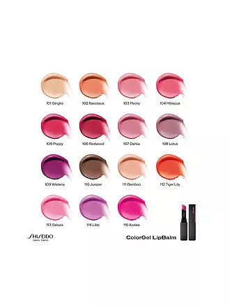 SHISEIDO | Lippenstift - ColorGel LipBalm ( 115 Azalea ) | lila