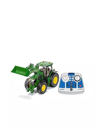 SIKU | John Deere 7310R mit Frontlader Bluetooth Fernsteuermodul | keine Farbe
