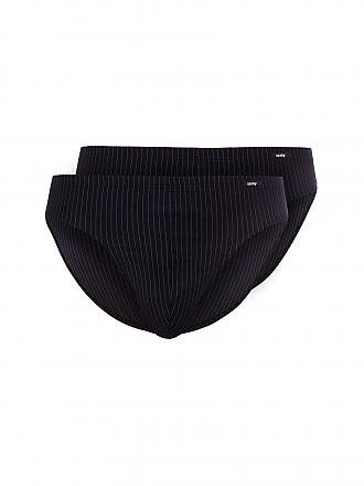 SKINY | Brasil Slip 2er Pkg ( Shadow Stripe ) | blau