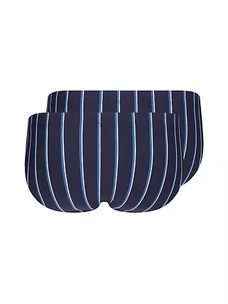 SKINY | Brasil Slip 2er Pkg Advantage Men Crownblue Stripe | grau