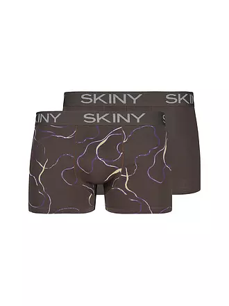 SKINY | Pants 2er Pkg. ivory spots selection | olive