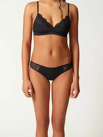 SKINY | Rio Slip black | hellblau