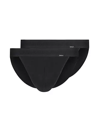 SKINY | Slip 2-er Pkg. black | weiss