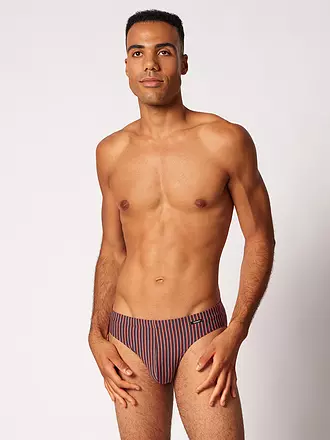 SKINY | Slip 2er Pkg. gunmetal stripes selection | rot