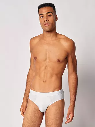 SKINY | Slip white | blau