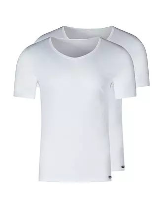SKINY | T-Shirt 2-er Pkg | weiss