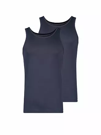 SKINY | Top - Unterhemd  2-er Pkg. (Weiss) | blau