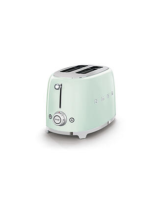 SMEG | 2 Schlitz Toaster 50‘s Retro Style Creme TSF01CREU | grün
