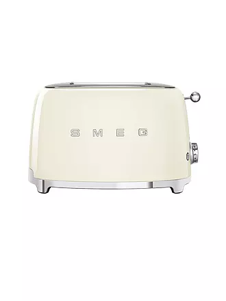 SMEG | 2 Schlitz Toaster 50‘s Retro Style Pastellgrün TSF01PGEU | creme