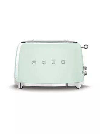 SMEG | 2 Schlitz Toaster 50‘s Retro Style Pastellgrün TSF01PGEU | schwarz