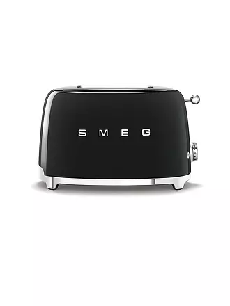 SMEG | 2 Schlitz Toaster 50‘s Retro Style Schwarz TSF01BLEU | hellgrün
