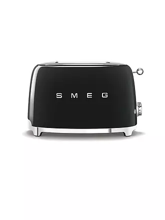 SMEG | 2 Schlitz Toaster 50‘s Retro Style Schwarz TSF01BLEU | 