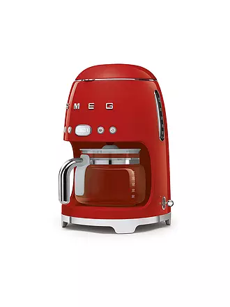 SMEG | Filterkaffeemaschine 50s Retro Style Creme DCF02CREU | rot