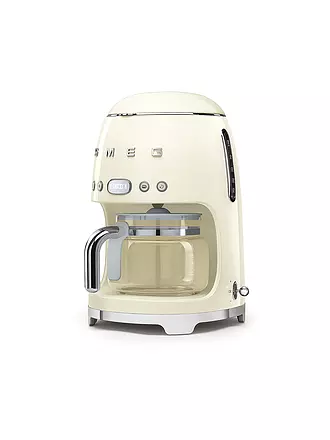 SMEG | Filterkaffeemaschine 50s Retro Style Creme DCF02CREU | schwarz