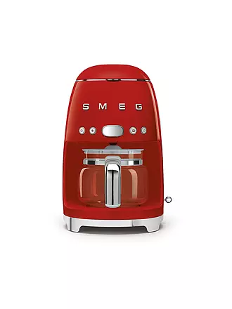 SMEG | Filterkaffeemaschine 50s Retro Style Schwarz DCF02BLEU | rot