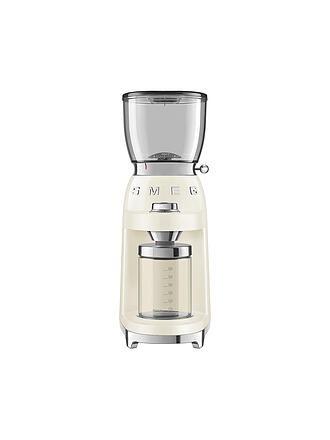 SMEG | Kaffeemühle 50s Retro Style Creme CGF01CREU | schwarz