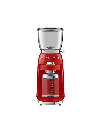 SMEG | Kaffeemühle 50s Retro Style Creme CGF01CREU | rot