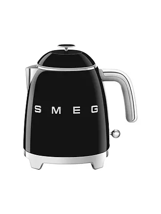 SMEG | Mini-Wasserkocher 0,8l 50s Retro Style Schwarz KLF05BLEU | creme