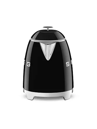 SMEG | Mini-Wasserkocher 0,8l 50s Retro Style Schwarz KLF05BLEU | creme