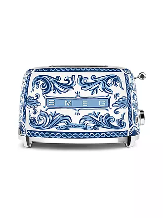 SMEG | Toaster 2 Scheiben Dolce & Gabbana TSF01DGBEU Blu Mediterraeo | blau