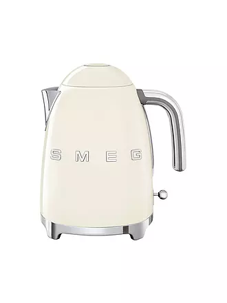 SMEG | Wasserkocher 50s Retro Style 1,7l Pastellgrün KLF03PGEU | creme