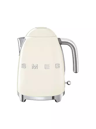 SMEG | Wasserkocher 50s Retro Style 1,7l Rot KLF03RDEU | creme