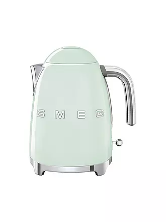 SMEG | Wasserkocher 50s Retro Style 1,7l Schwarz KLF03BLEU | hellgrün