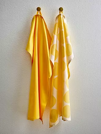 SOEDAHL | Geschirrtuch-Set 2tlg BUBBLES Yellow | hellbraun