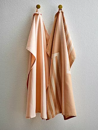 SOEDAHL | Geschirrtuch-Set 2tlg REFLECTION Warm Taupe | hellbraun