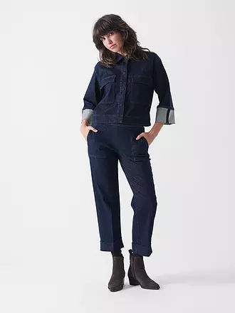 SOMEDAY | Businesshose 7/8 CIDEM DETAIL | dunkelblau