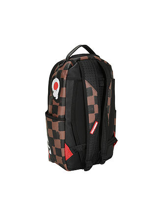 SPRAYGROUND | Rucksack SHARKS IN PARIS PAINTED | braun