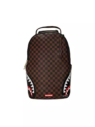 SPRAYGROUND | Rucksack SIP SIDE SHARKS DLXSV | braun