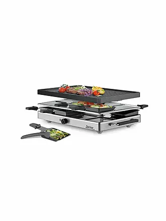 SPRING | Raclette8 CLASSIC Alu-Grillplatte | schwarz